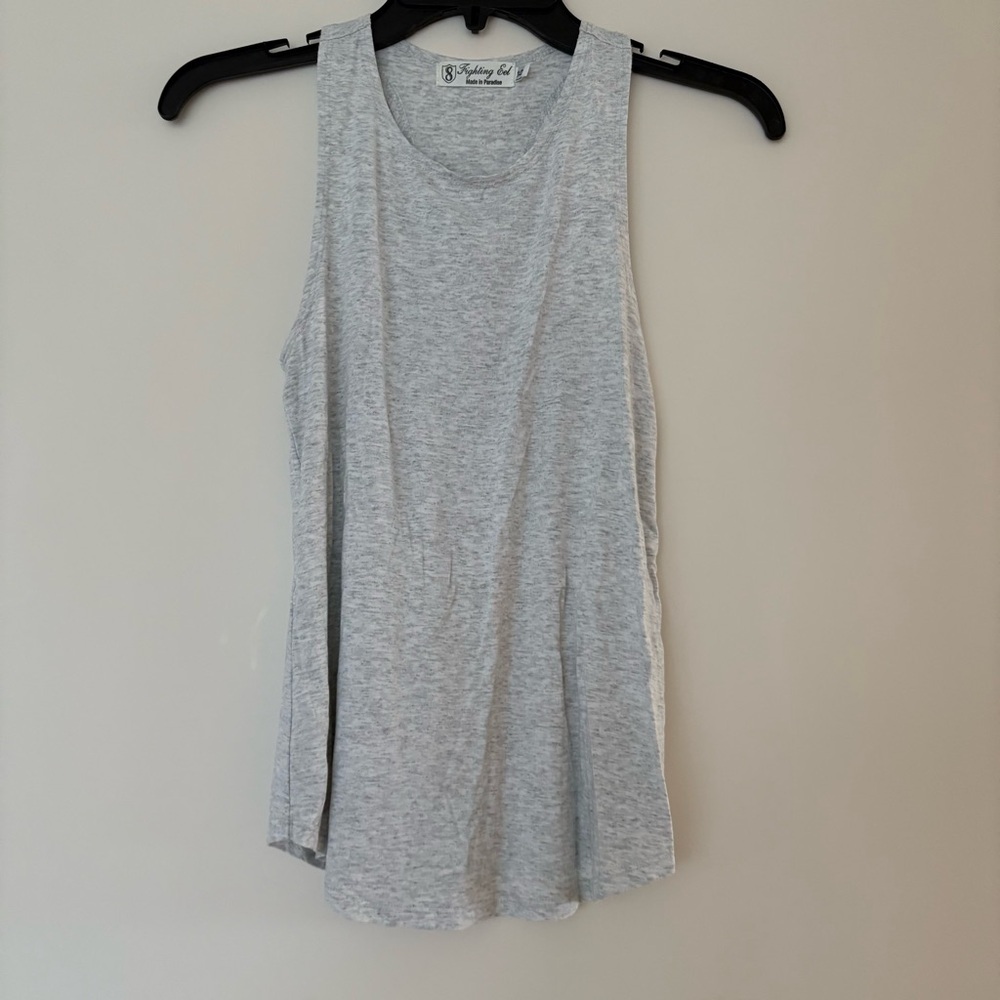 Fighting Eel Light Gray Tank Top